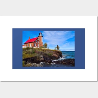 “Eagle Harbor Lighthouse” Posters and Art